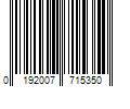 Barcode Image for UPC code 0192007715350