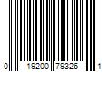 Barcode Image for UPC code 019200793261. Product Name: 