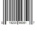 Barcode Image for UPC code 019200993517