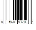 Barcode Image for UPC code 019200996501