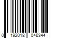 Barcode Image for UPC code 0192018046344