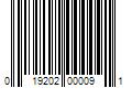 Barcode Image for UPC code 019202000091