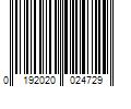 Barcode Image for UPC code 0192020024729