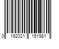 Barcode Image for UPC code 0192021151981