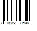 Barcode Image for UPC code 0192042716060