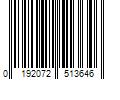 Barcode Image for UPC code 0192072513646