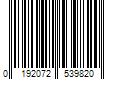 Barcode Image for UPC code 0192072539820