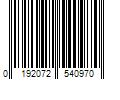 Barcode Image for UPC code 0192072540970