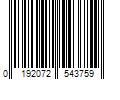 Barcode Image for UPC code 0192072543759