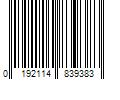 Barcode Image for UPC code 0192114839383