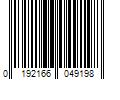 Barcode Image for UPC code 0192166049198