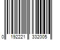 Barcode Image for UPC code 0192221332005