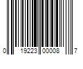 Barcode Image for UPC code 019223000087