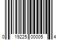 Barcode Image for UPC code 019225000054