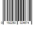 Barcode Image for UPC code 0192250024674