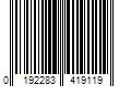 Barcode Image for UPC code 0192283419119