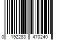 Barcode Image for UPC code 0192283470240