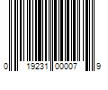 Barcode Image for UPC code 019231000079