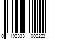 Barcode Image for UPC code 0192333002223