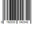 Barcode Image for UPC code 0192333042342