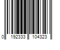 Barcode Image for UPC code 0192333104323. Product Name: Clinique All About Shadows Duos 2.2G Seashell Pink/Fawn Satin