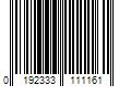 Barcode Image for UPC code 0192333111161