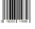 Barcode Image for UPC code 0192333119358