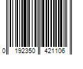 Barcode Image for UPC code 0192350421106