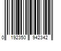 Barcode Image for UPC code 0192350942342