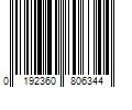 Barcode Image for UPC code 0192360806344