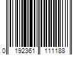 Barcode Image for UPC code 0192361111188