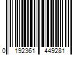 Barcode Image for UPC code 0192361449281