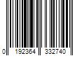 Barcode Image for UPC code 0192364332740