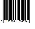 Barcode Image for UPC code 0192364504734