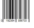 Barcode Image for UPC code 0192364856703