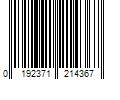 Barcode Image for UPC code 0192371214367