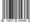 Barcode Image for UPC code 0192371804360