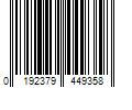 Barcode Image for UPC code 0192379449358