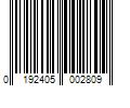 Barcode Image for UPC code 0192405002809