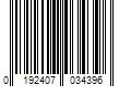 Barcode Image for UPC code 0192407034396