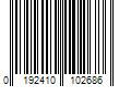 Barcode Image for UPC code 0192410102686