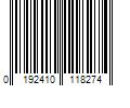 Barcode Image for UPC code 0192410118274