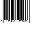 Barcode Image for UPC code 0192410279630