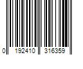 Barcode Image for UPC code 0192410316359