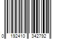 Barcode Image for UPC code 0192410342792