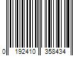 Barcode Image for UPC code 0192410358434