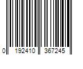 Barcode Image for UPC code 0192410367245