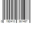 Barcode Image for UPC code 0192410381487