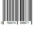 Barcode Image for UPC code 0192410399871