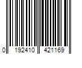 Barcode Image for UPC code 0192410421169